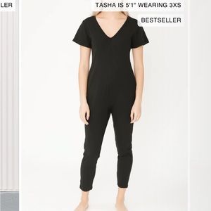 Smash + Tess Black Sunday Romper, Size XXS